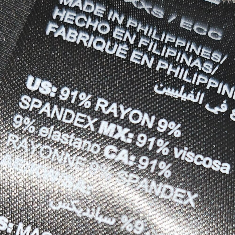 (NWOT) WHBM BLACK and WHITE STRIPED SHORT SLEEVED DRESS SIZE XXS - Picture 13 of 13